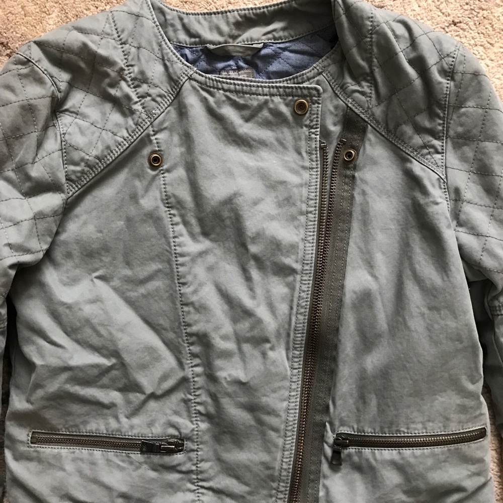 Moto-style jacket - Picture 3 of 5
